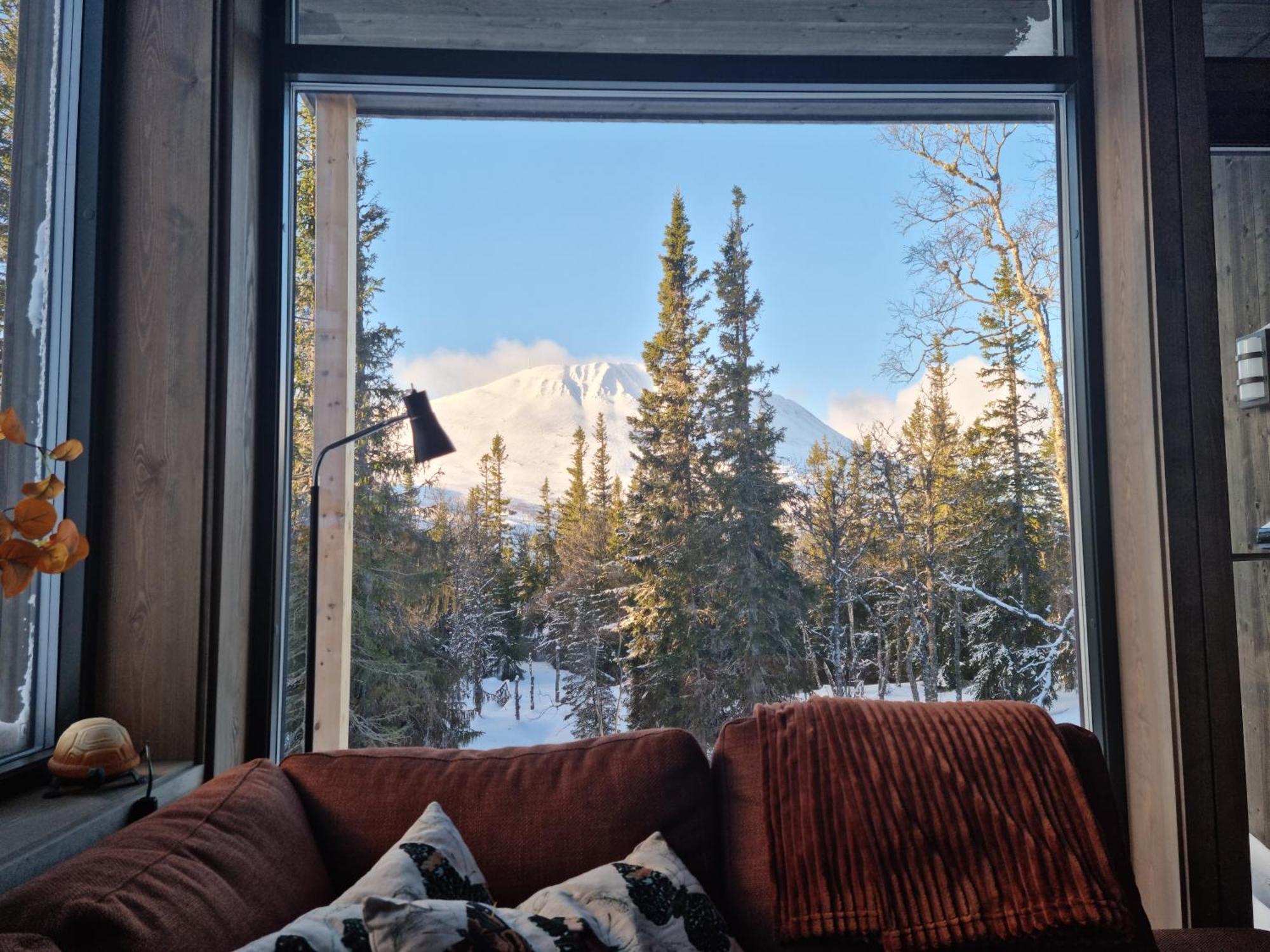 Ny Leilighet Med Flott Utsikt Til Gaustatoppen Rjukan Extérieur photo